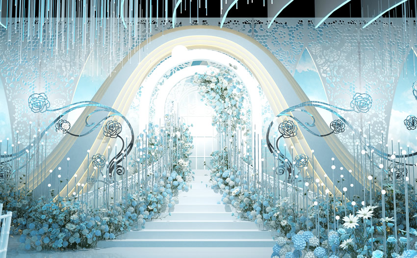 柯坪釡香烙馍村水晶厅效果展示